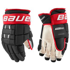 Bauer Rukavice Bauer Pro Series S21 SR, Senior, 14", černá-červená