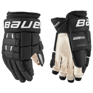 Bauer Rukavice Bauer Pro Series S21 INT, Intermediate, 12", černá-bílá