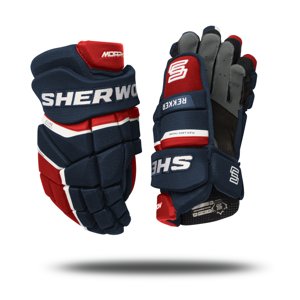 Sherwood Rukavice Sherwood Rekker Morph Pro SR, Senior, 13", tmavě modrá-červená-bílá