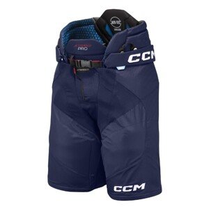 CCM Kalhoty CCM Jetspeed Pro JR, tmavě modrá, Junior, M