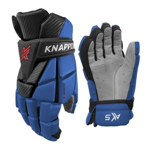 Knapper Hokejbalové rukavice Knapper AK5 v2 JR, Junior, modrá, 11"