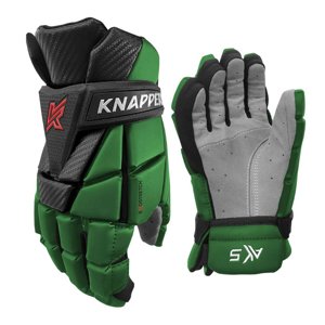 Knapper Hokejbalové rukavice Knapper AK5 v2 JR, Junior, zelená, 12"
