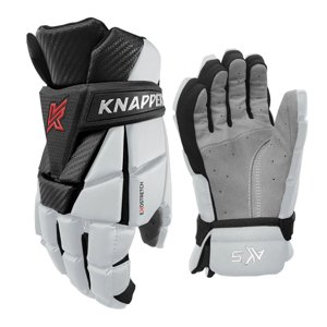 Knapper Hokejbalové rukavice Knapper AK5 v2 SR, Senior, bílá, 13"