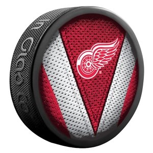 InGlasCo Fanouškovský puk NHL Stitch Blister (1ks), Detroit Red Wings