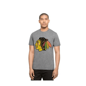 47' Brand Triko 47 Brand Club Tee NHL SR, černá, Senior, Chicago Blackhawks, M