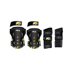 Fila Dětské chrániče Fila FP Junior Yellow (sada), XXS