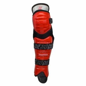 Knapper Hokejbalové holeně Knapper AK5, červená, 15"