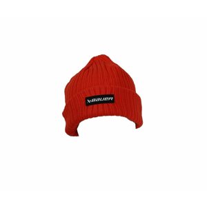 Bauer Čepice Bauer Ribbed Toque SR, oranžová, Senior