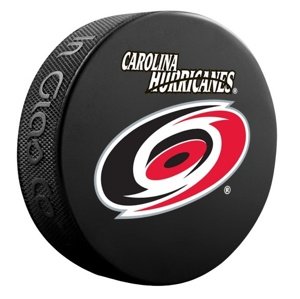 InGlasCo Fanouškovský puk NHL Logo Blister (1ks), Carolina Hurricanes