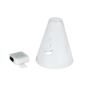 Powerslide Plastové kužely Powerslide FSK LED (10ks), červená